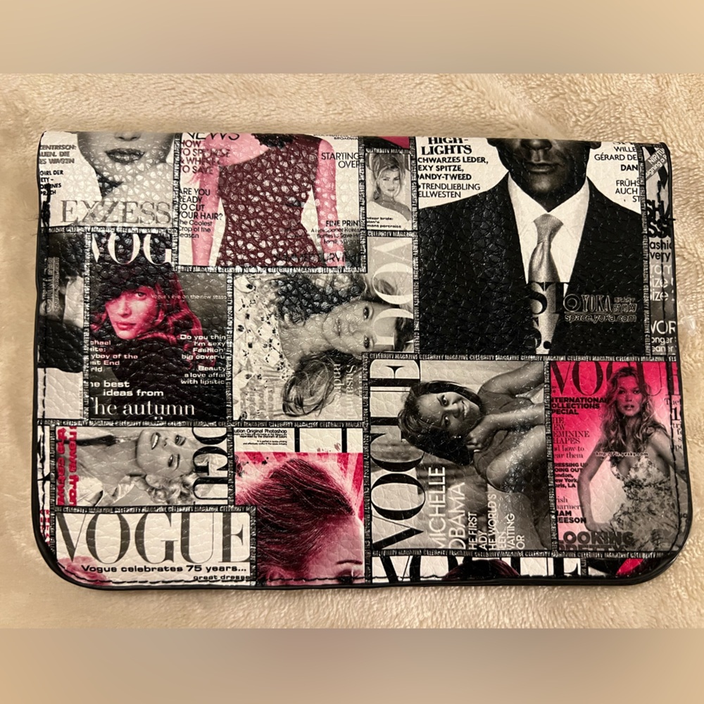 Vogue Vintage Style Clutch Pouch - Picture 2 of 5